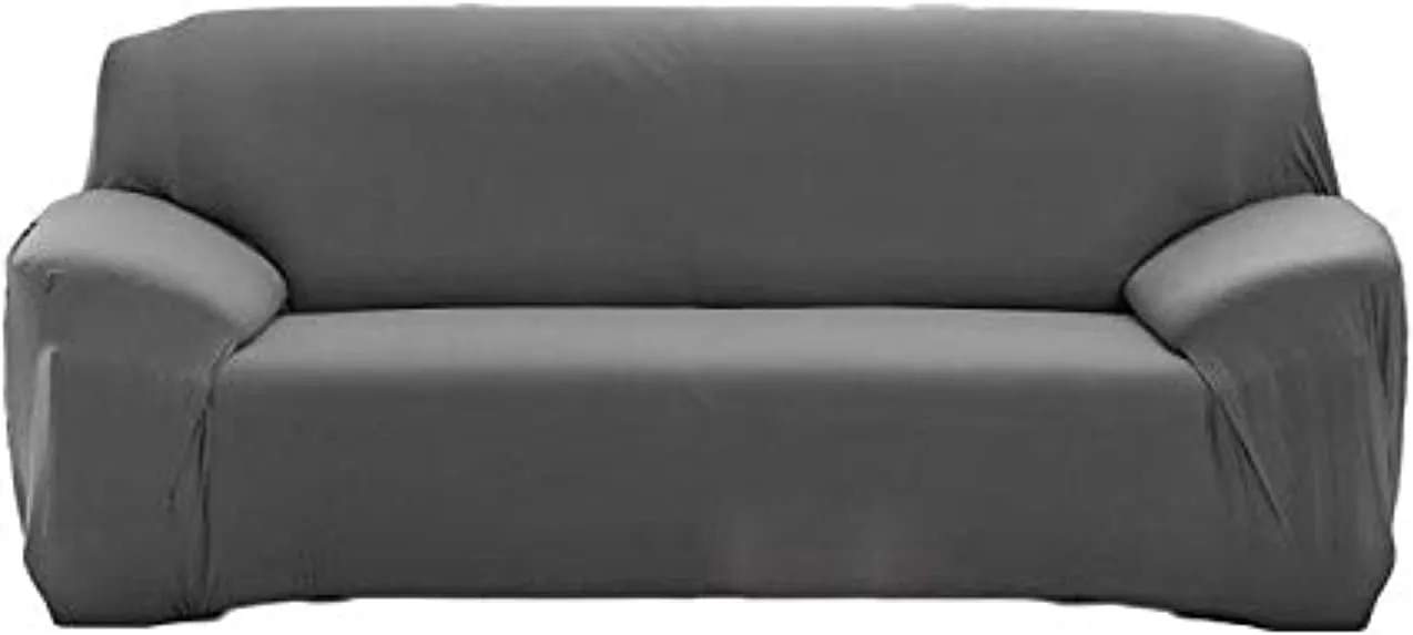 Home Decor Sofa cover (3 Seater -Gray)