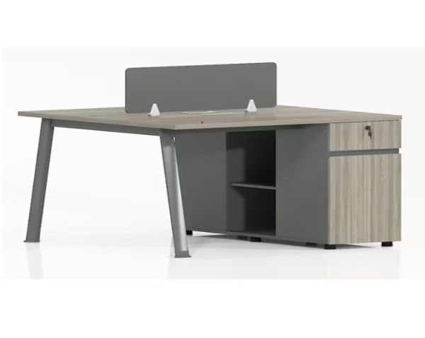 Neo Front Two Seater Office Workstation Face to Face Office Desk office table with Side Drawer 1.2m