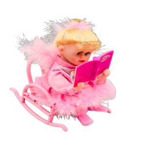 Baby Rolling Chair Music Light Doll Toy