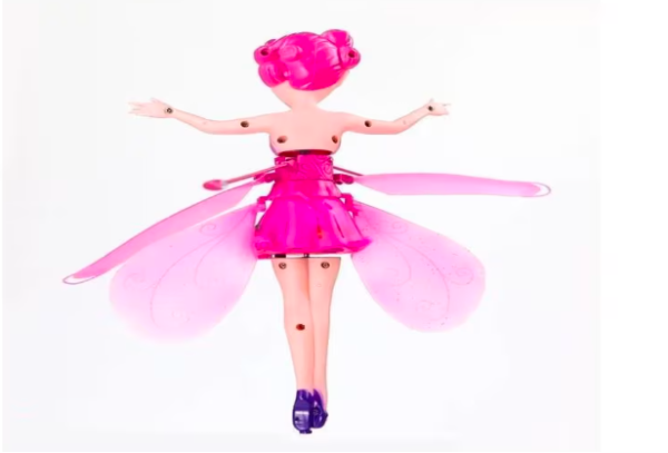 Flying Fairy Princess Doll Flying Fairy Doll for Girl Dancers Flying Doll Play Game Rc Flying Toy
