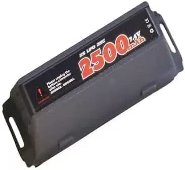 Mytoys High Power Upgraded 7.4V2500mAh Rechargable Battery for Mytoys Hobbiway Typhoon RC Car (1)