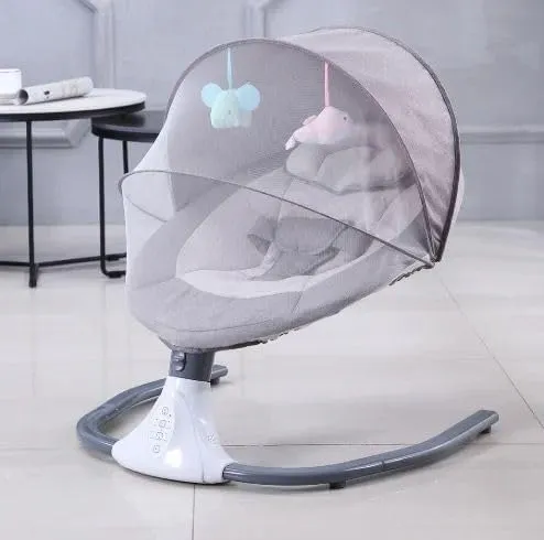 Neo Classic Automatic Electric Music Swing Rocking chair Bassinet Bed Portable Baby Crib Cradle Cot