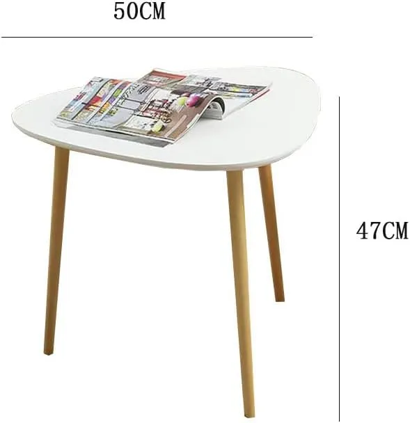 Modern Triangle Coffee Table Side Table For Living Room