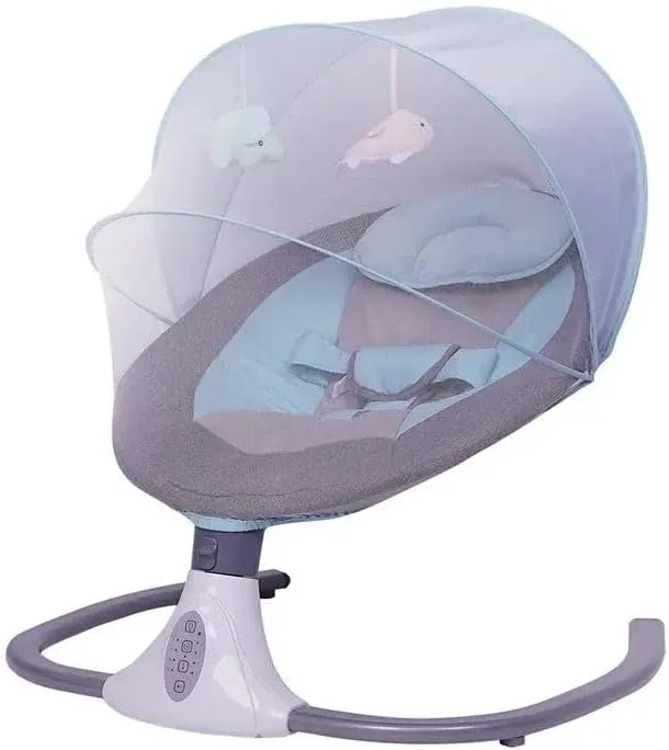 Neo Classic Automatic Electric Music Swing Rocking chair Bassinet Bed Portable Baby Crib Cradle Cot