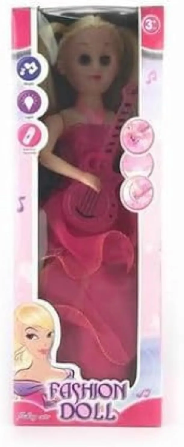 S SGTT PRO Dancing Doll Fashion Girl Doll Singing And Dancing Led Light Music Toy For Girls Gifts 10X10X10 Multicolor 703 (DOLL-A)