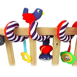 Baby Spiral Activity Stroller Car Seat Cot Babyplay Travel Toy - Image 1