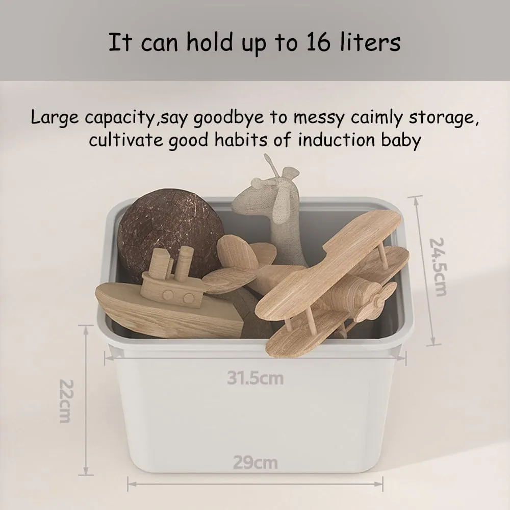 Kariys Children's Cartoon Small Train Storage Rack, Floor Finishing Cabinet, Removable Multi-Layer Large Capacity Toy Book Storage Rack