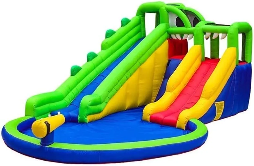 DYDXFDSLF Bouncy Castle, Bouncy Castles Inflatable Castle Children's Toy Slide Outdoor Play Equipment Small Trampoline Inflatables and Bouncy Castles Inflatable castle
