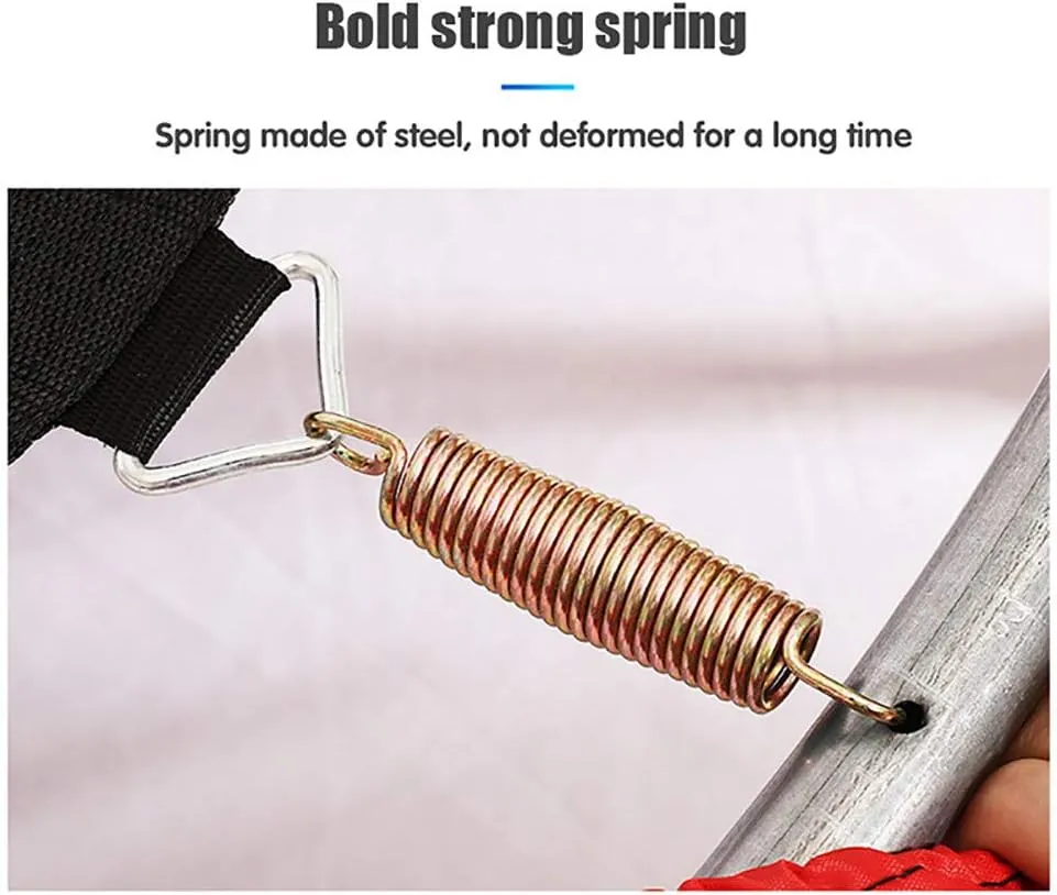 LNLN SHOWAY Indoor Trampoline, Kids Adult Bouncer, Baby Jumper, Children Bouncers With Guardrail Fitness, Thick Spring, Anti-Skid Shock Absorption