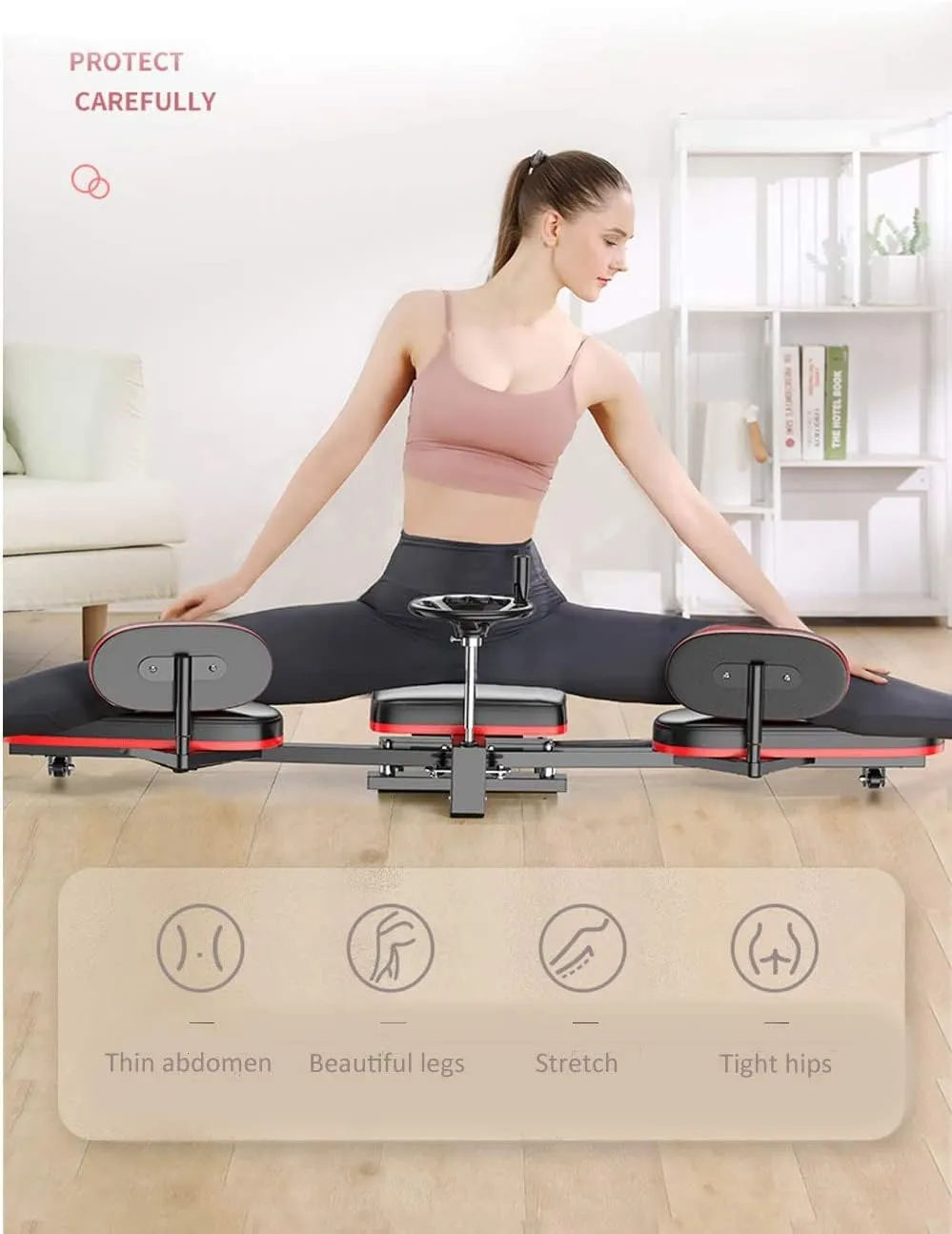 stretch & strengthen legs: versatile leg stretching machine!