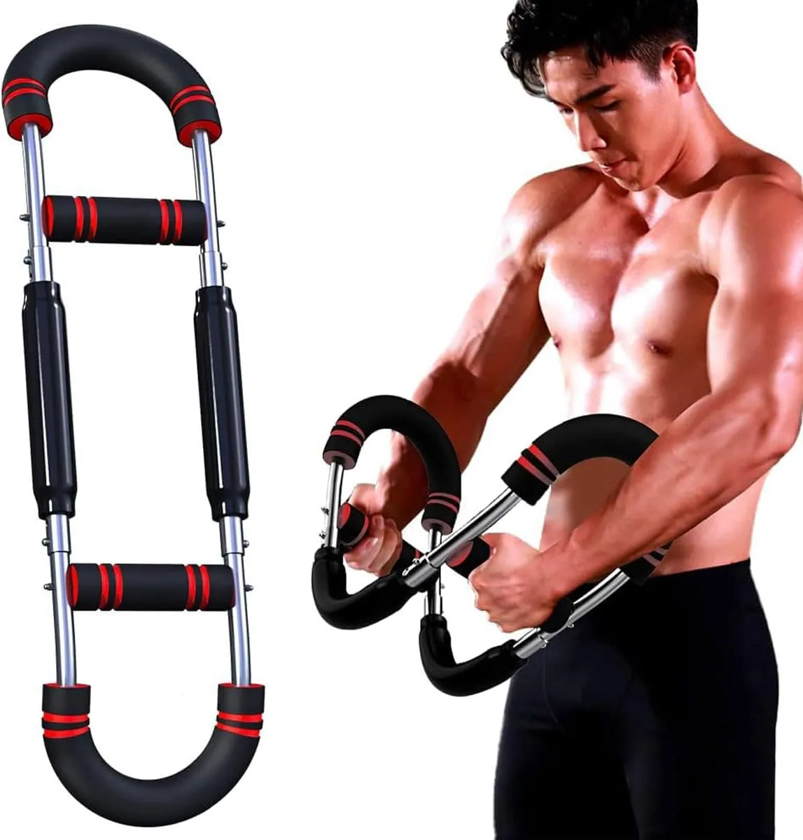 thrill & stretch machine: interactive chest & stretch fun!