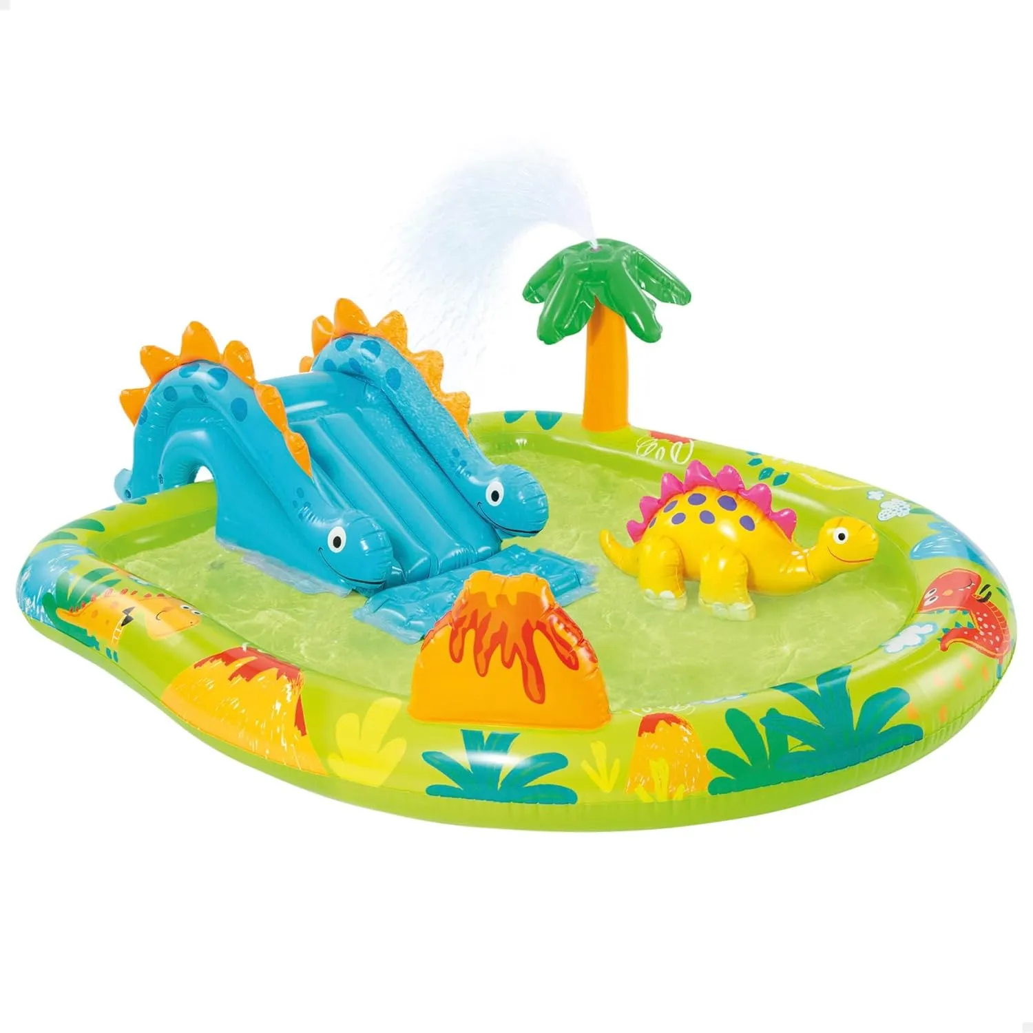 Sandokey Little Dino Inflatable Play Center w/Slide