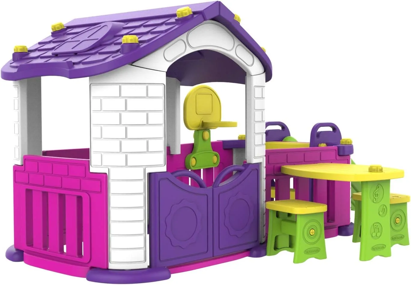 imagine anything: the special made strawberry cottage playhouse for indoor & outdoor fun!