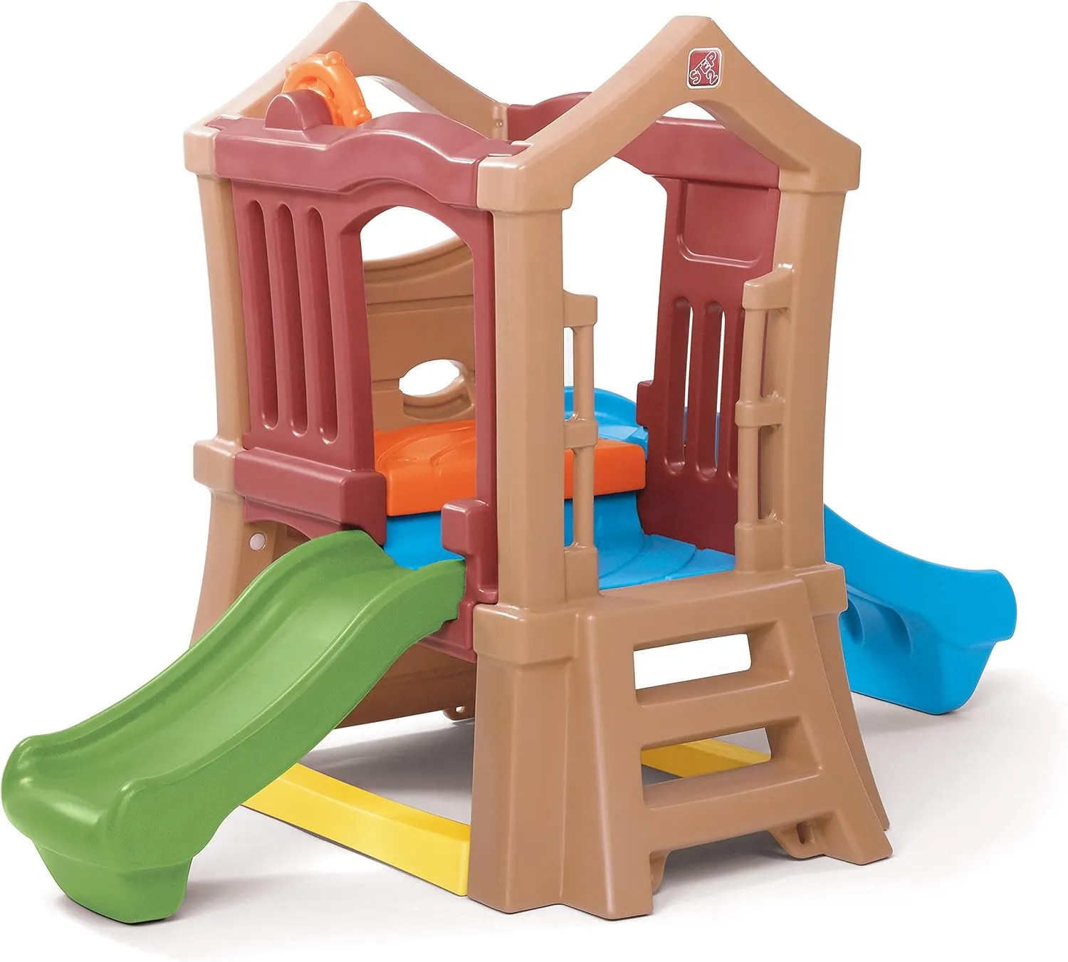 Step2 Double Slide Climber, Brown, 800000
