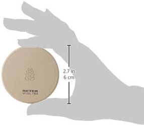 beter natural fiber purse double mirror with x4 magnification