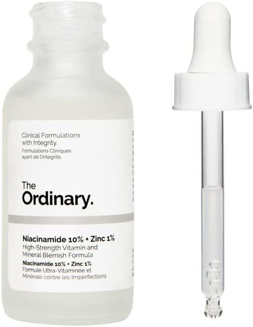 the ordinary niacinamide 10% + zinc 1% serum for face pore reducer + usa skin care (30ml)