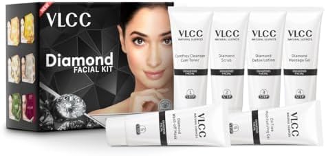 vlcc diamond facial kit, 50g+10ml, multi