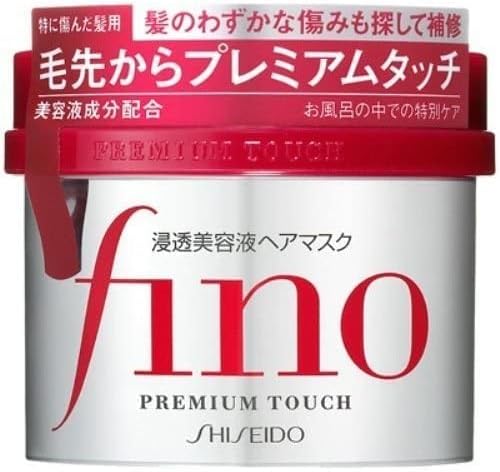 fino shiseido premium touch hair mask, 8.11 ounce