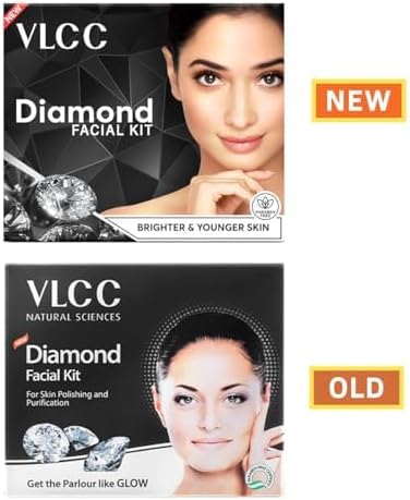 vlcc diamond facial kit, 50g+10ml, multi