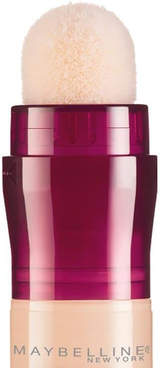 maybelline concealer instant anti age eraser eye concealer, dark circles and blemish concealer, ultra blendable formula 01 light