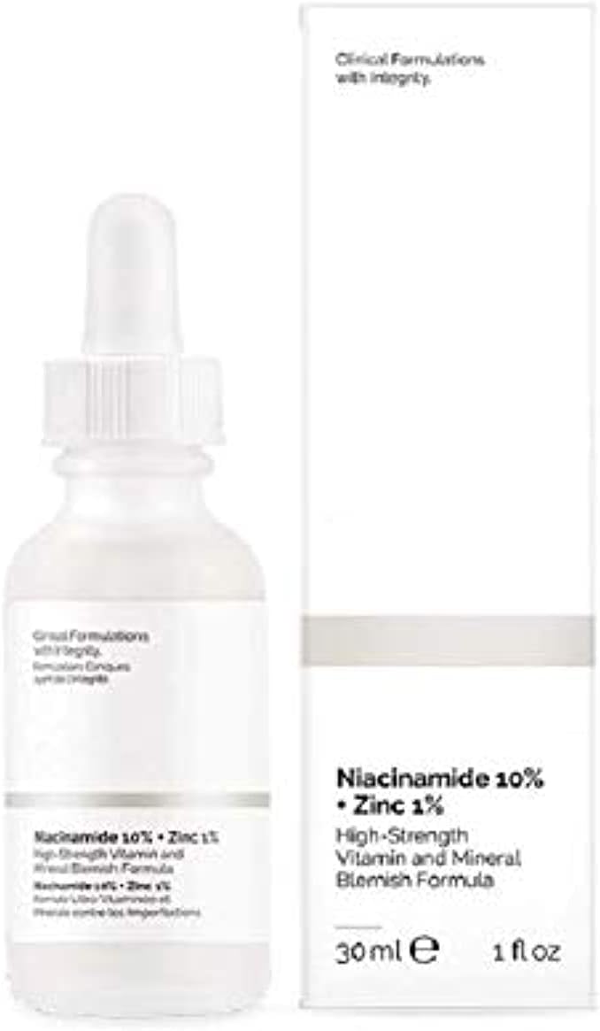 the ordinary niacinamide 10% + zinc 1% serum for face pore reducer + usa skin care (30ml)