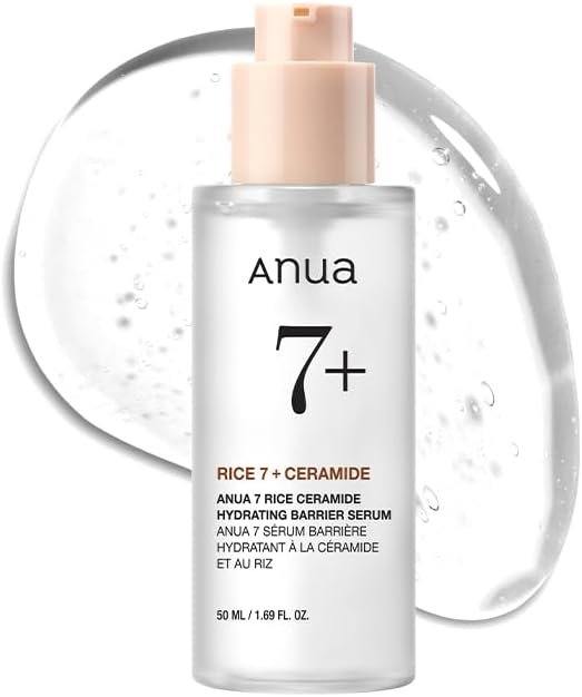 anua 7 rice ceramide hydrating barrier serum