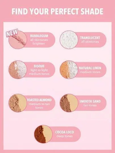 SHEGLAM INSTA-READY FACE & UNDER EYES SETTING POWDER DUO- BUBBLEGUM