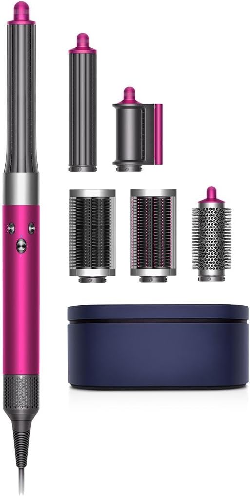 dyson airwraphair styler hs05 fuchsia with storage case