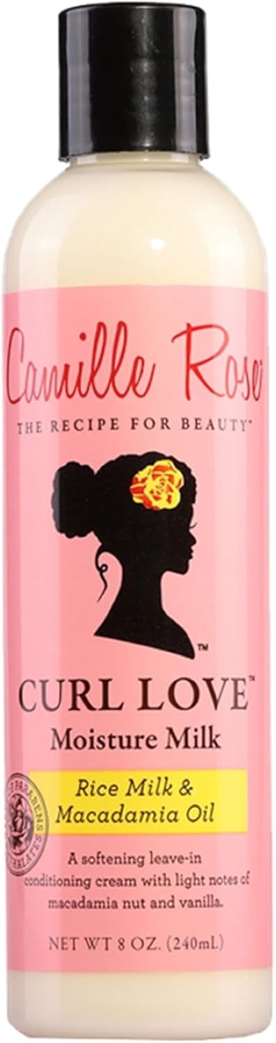 camille rose curl love moisture milk, vanilla, 8 fl oz
