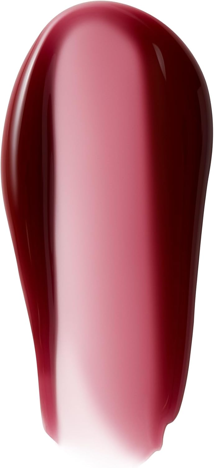 e.l.f. glow reviver lip oil, nourishing, tinted lip oil for a high gloss finish, enriched with jojoba oil, vegan & cruelty free, jam session