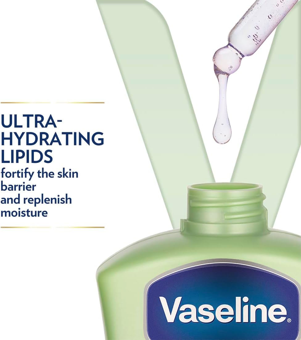 vaseline body lotion aloe soothe, 2 x 400ml