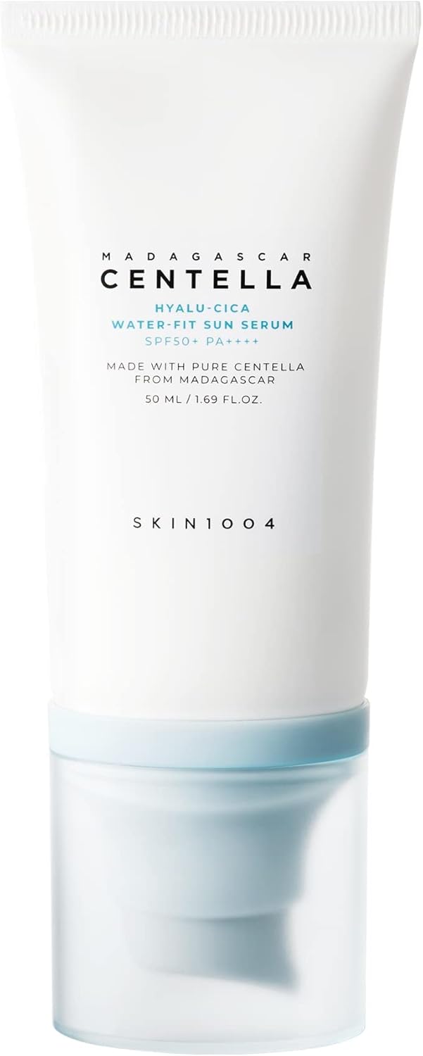 skin1004 madagascar centella hyalu cica water fit sun serum 50ml