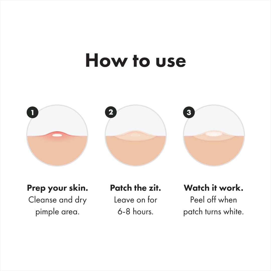 mighty patch original hydrocolloid acne pimple patch spot treatment (36ct) for.