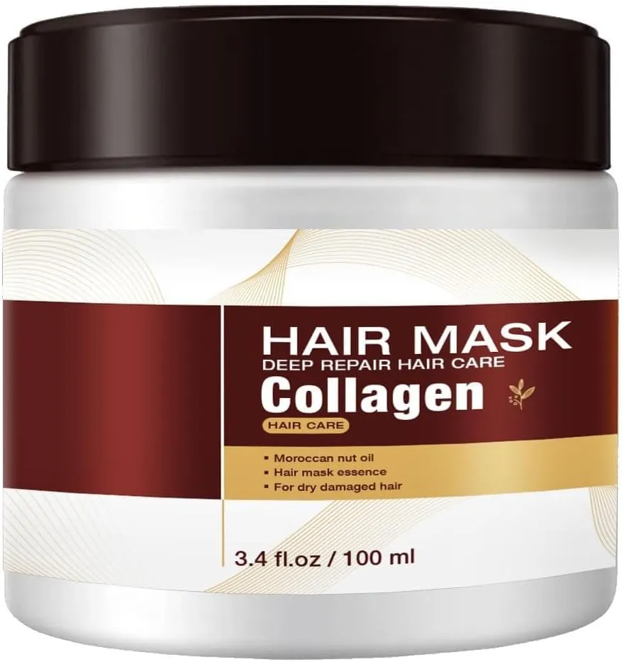 Azonee Keratin Hair Mask, Professional Treatment for Hair Repair, for dry damaged hair of all hair types, Deep Repair Nourishing Color Conditioning, Moisturizing, Anti-Breakage and Split Ends (100ml)
