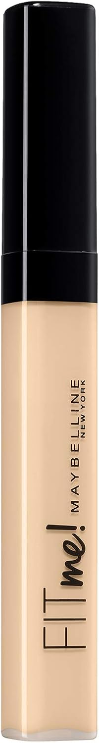 maybelline new york concealer, flawless natural coverage, conceals redness and blemishes, for normal to oily skin, fit me, 15 fair