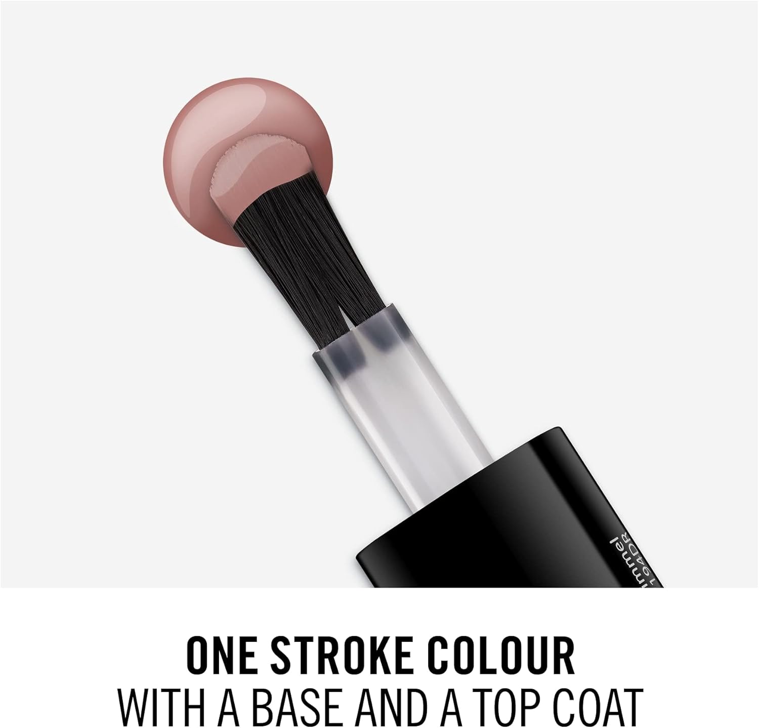 rimmel london 60 seconds super shine nail polish 230 mauve to the music, 8ml