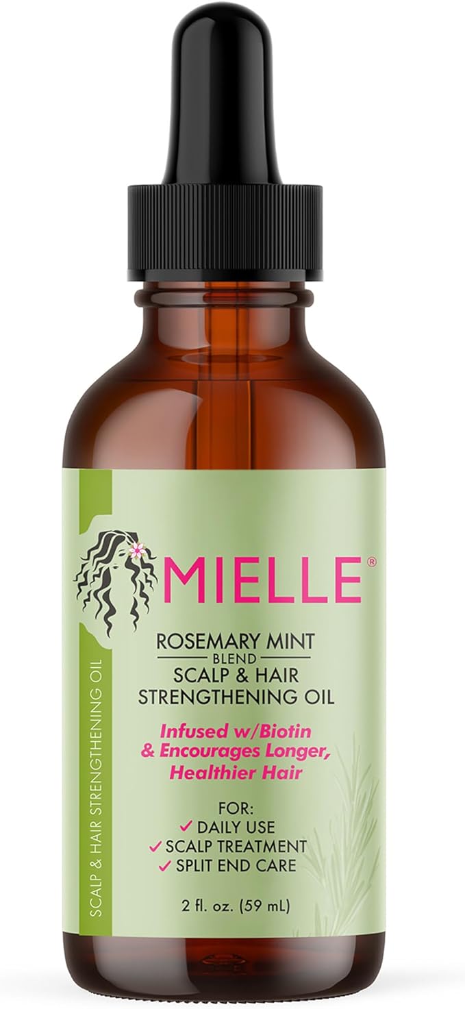 rosemary mint scalp & hair strengthening oil 59ml