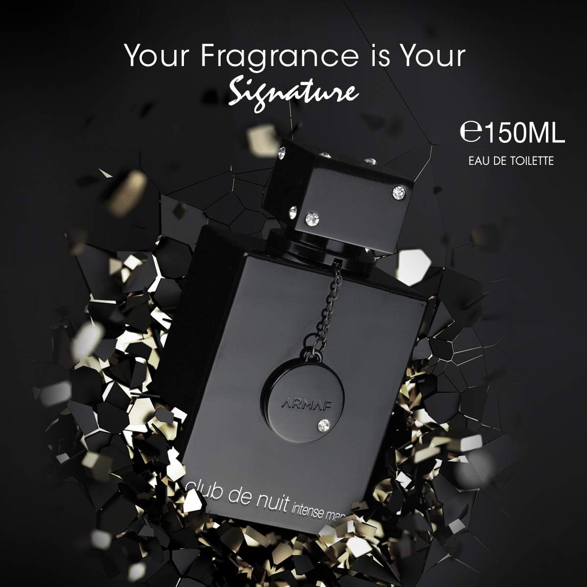 armaf club de nuit intense man, gift set for men – eau de toilette – 105ml + 200ml perfume body spray by armaf from the house of sterling