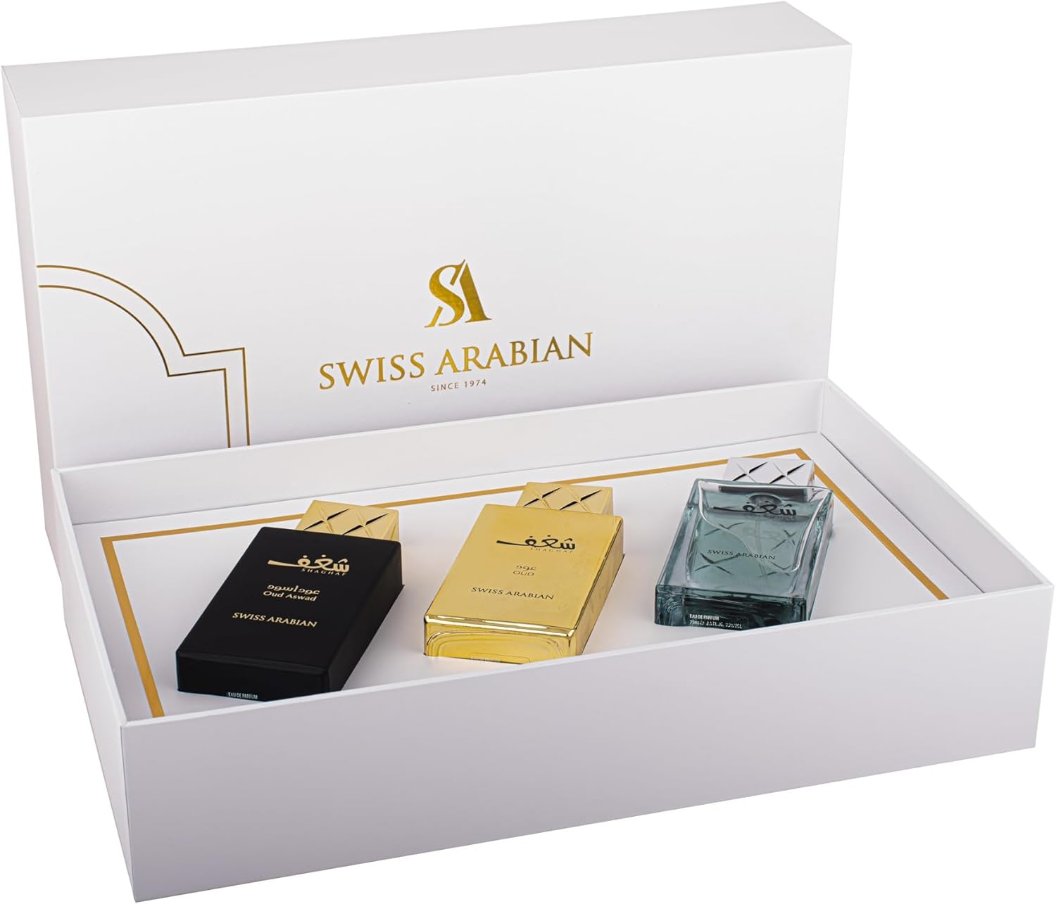 swiss arabian shaghaf unisex giftset