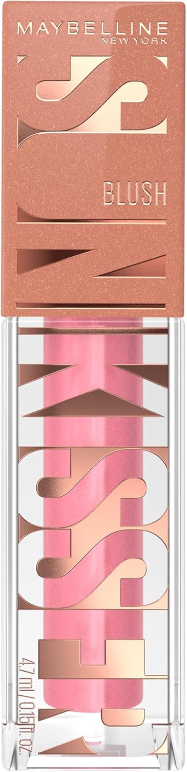 maybelline new york, sunkisser liquid glow blush with vitamin e, 05 blazing blush