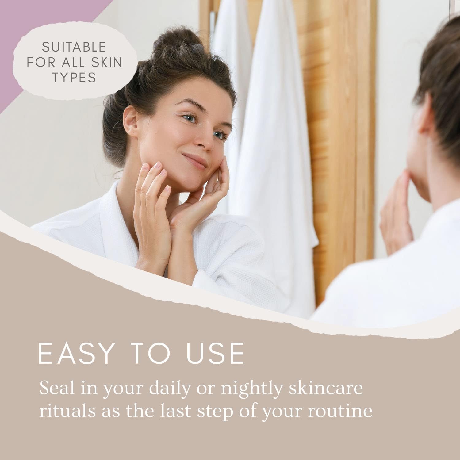 doppeltree renew overnight facial mask with aloe vera gel & hyaluronic acid, anti aging hydrating face mask for night time skin care & repair made in usa