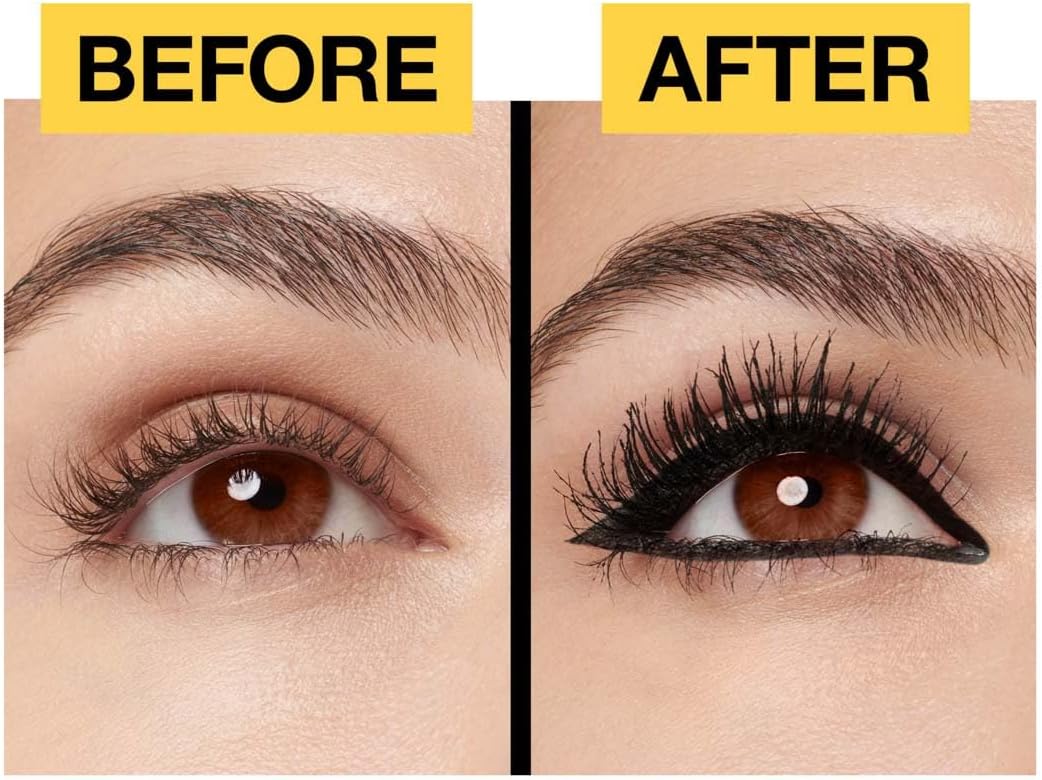 maybelline new york colossal eyeliner with argan oil, matte, black, pencil