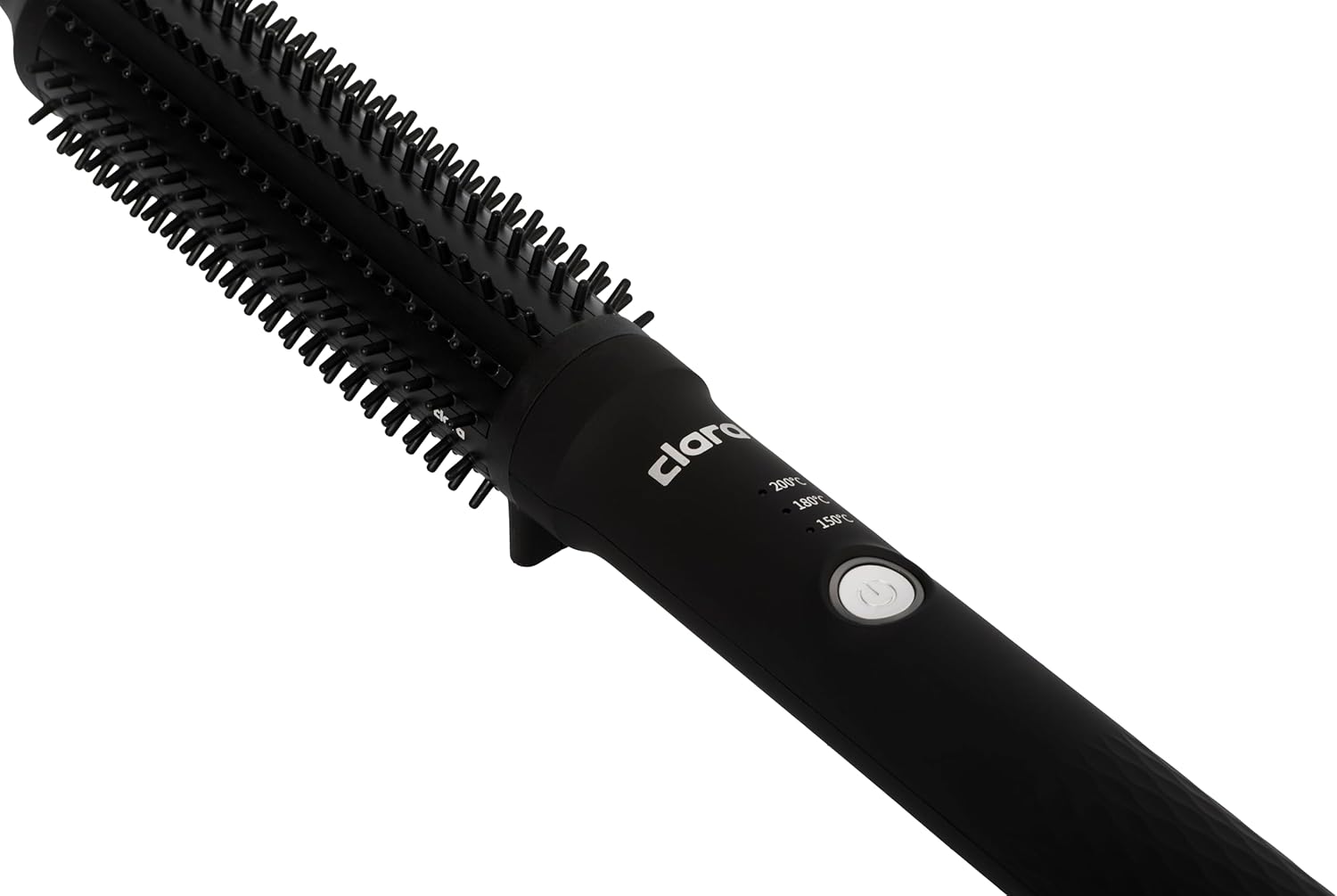 clara slim hot brush, 3 in 1 hairstyling for blowouts, curls and straight hair,two functions, one device