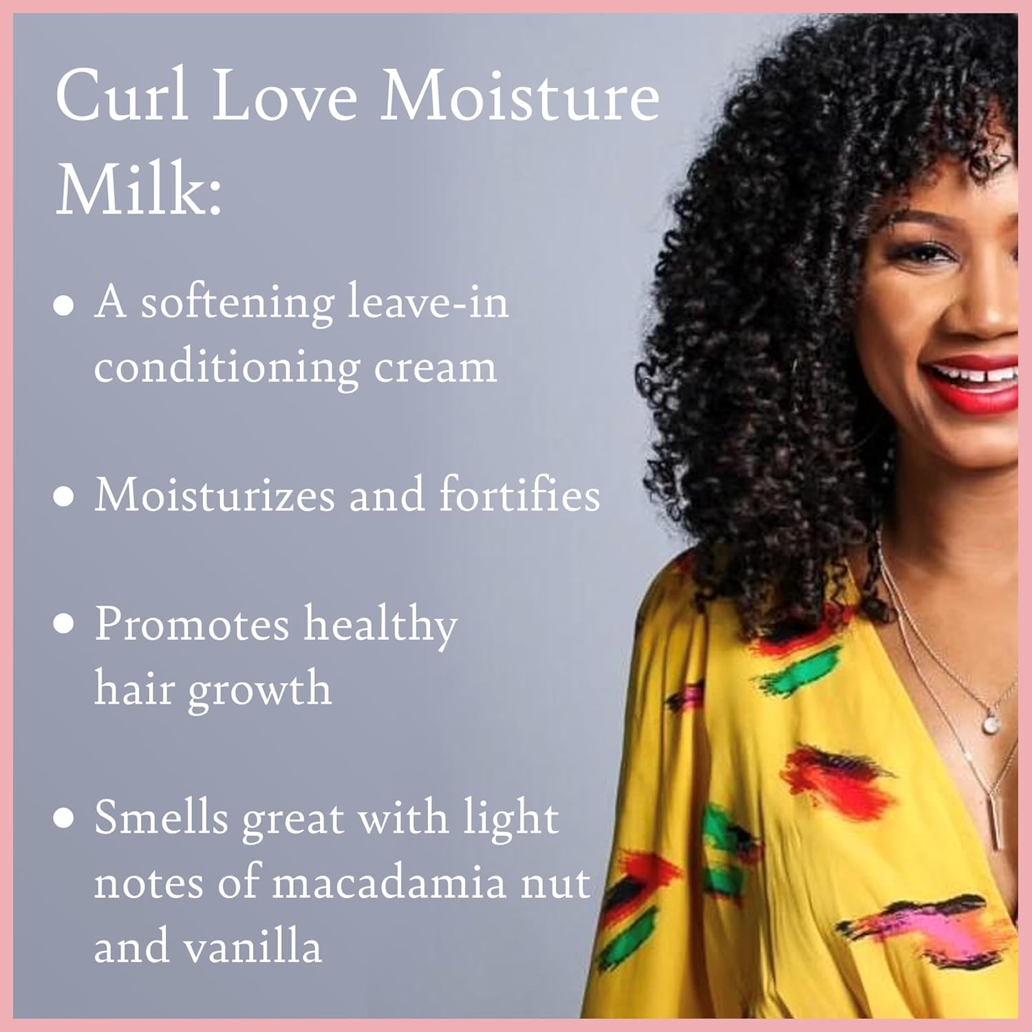 camille rose curl love moisture milk, vanilla, 8 fl oz