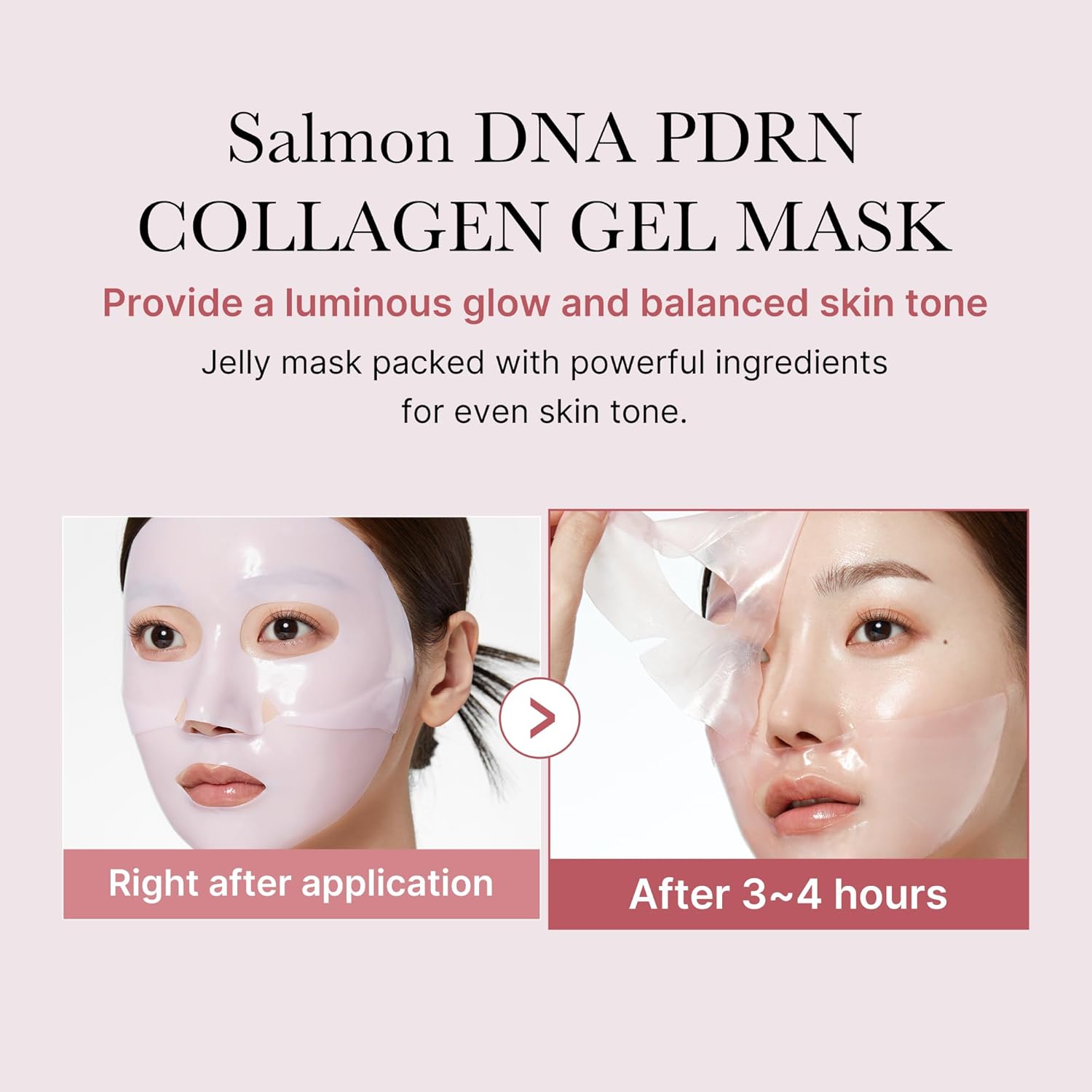 medicube pdrn pink collagen jelly gel mask