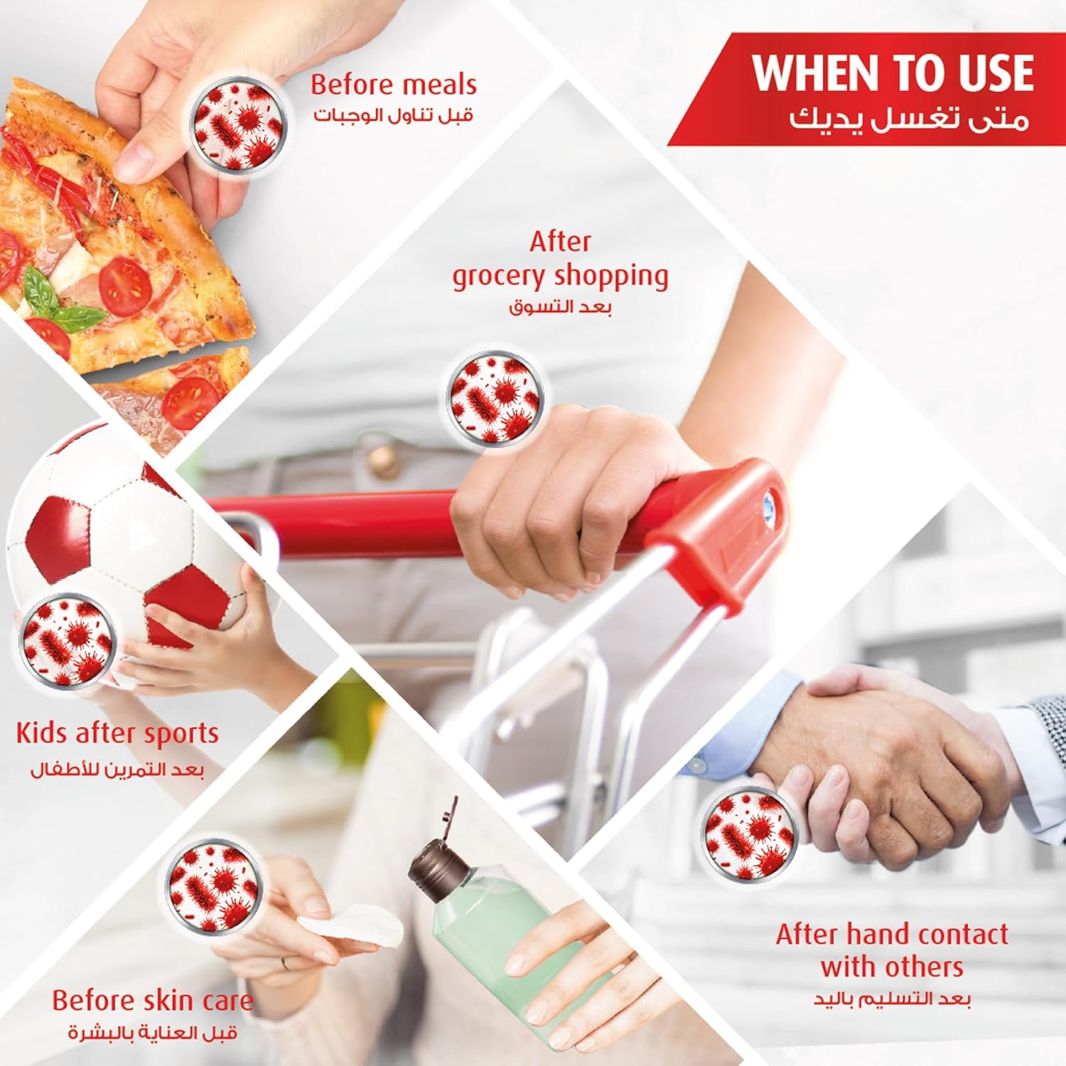 lifebuoy antibacterial hand wash, total 10, for 100% stronger germ protection in 10 seconds, 1l