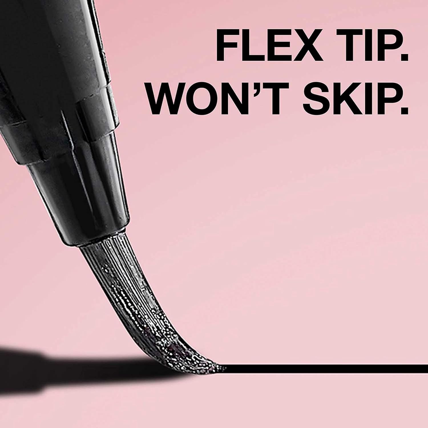 maybelline new york liquid eyeliner, brush tip, long lasting and waterproof, matte finish, hyper easy liner, black