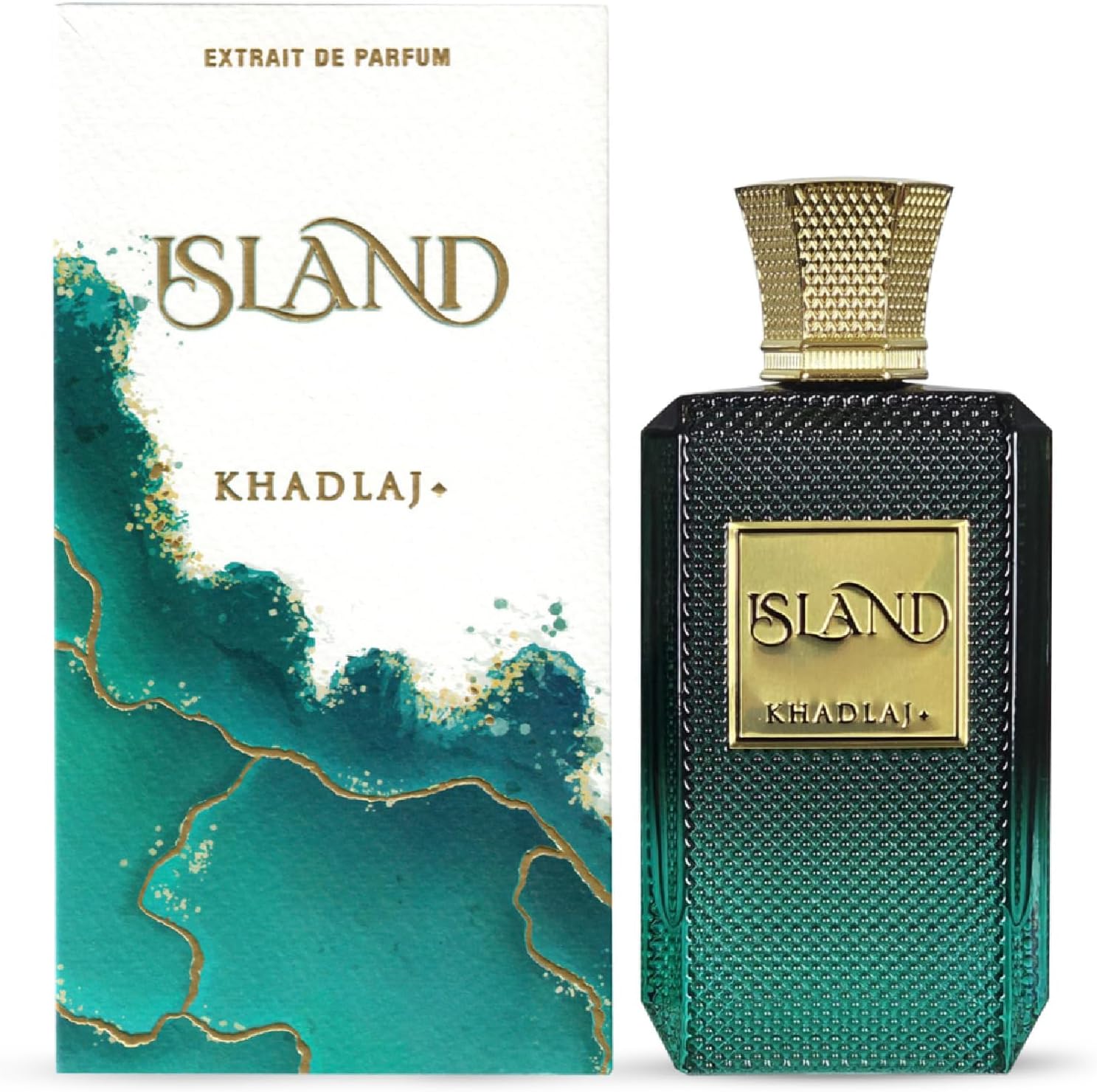 khadlaj perfumes island extrait de parfum spray for unisex 100ml