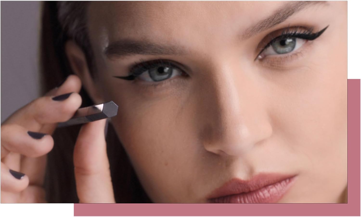maybelline new york liquid eyeliner, brush tip, long lasting and waterproof, matte finish, hyper easy liner, black