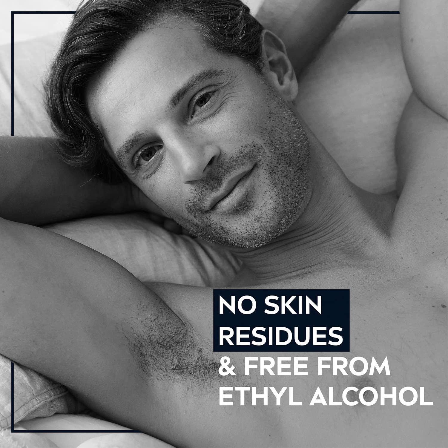 nivea men antiperspirant spray for men, black & white invisible protection original, 2x150ml